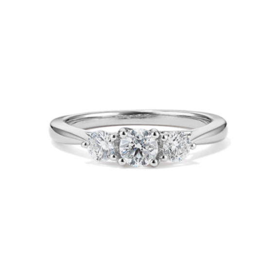 Joy Three-Stone 0.75 tcw Diamond Ring