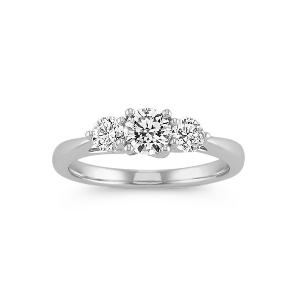 Joy Three-Stone 0.75 tcw Diamond Ring