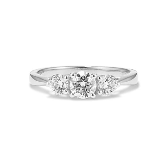 Joy Three-Stone 0.90 tcw Diamond Ring