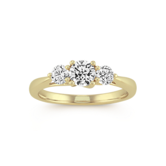 Joy Three-Stone 0.75 tcw Diamond Ring