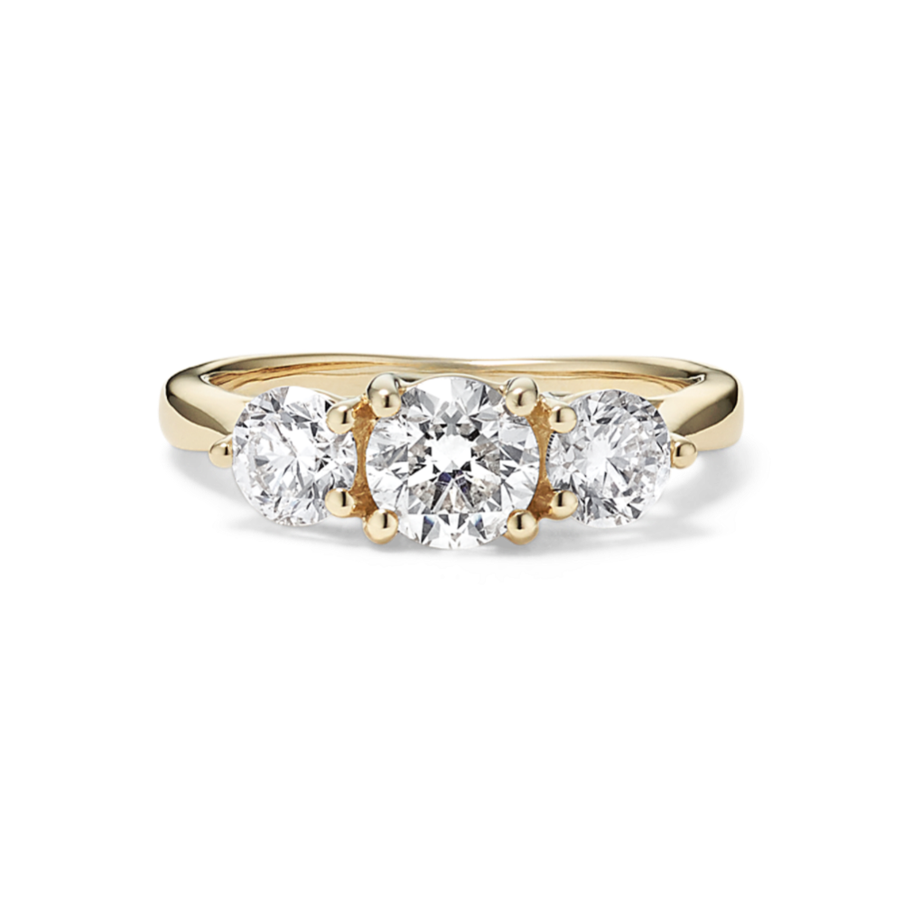 Joy Three-Stone 1.45 tcw Diamond Ring