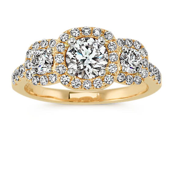 Collette 0.70 ct Diamond Engagement Ring (Round)