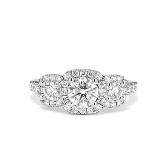 Collette 0.70 ct Diamond Engagement Ring (Round)