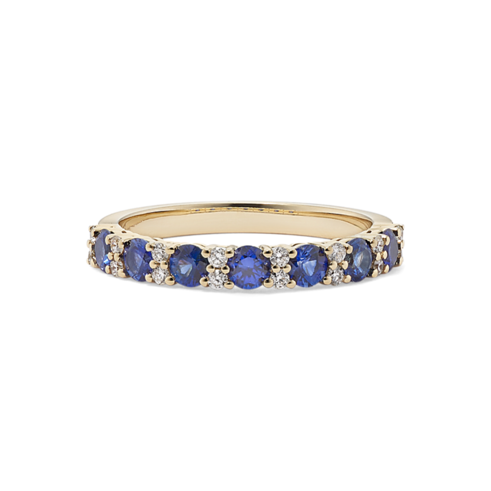 Mia Sapphire & Diamond Ring