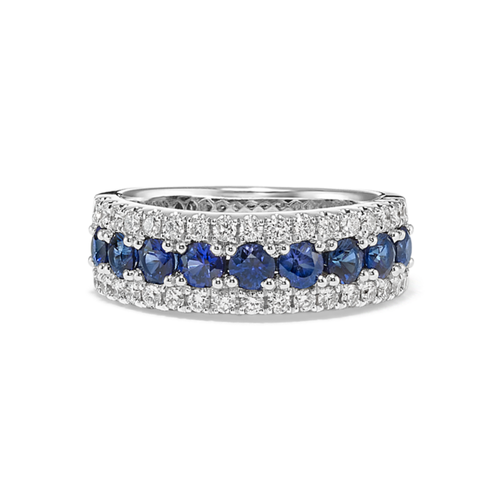 Positano Sapphire & Diamond Ring