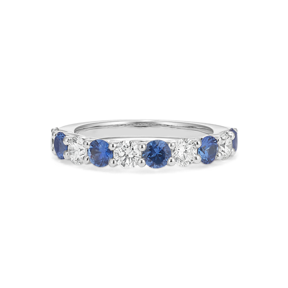 Mystique 1.75 tcw Sapphire & Diamond Band