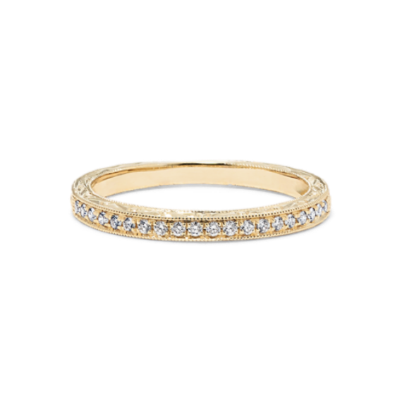 Verona Diamond Pave Band