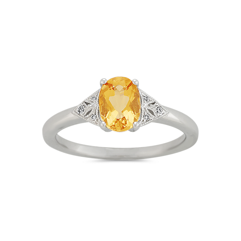 Antique citrine engagement rings deals