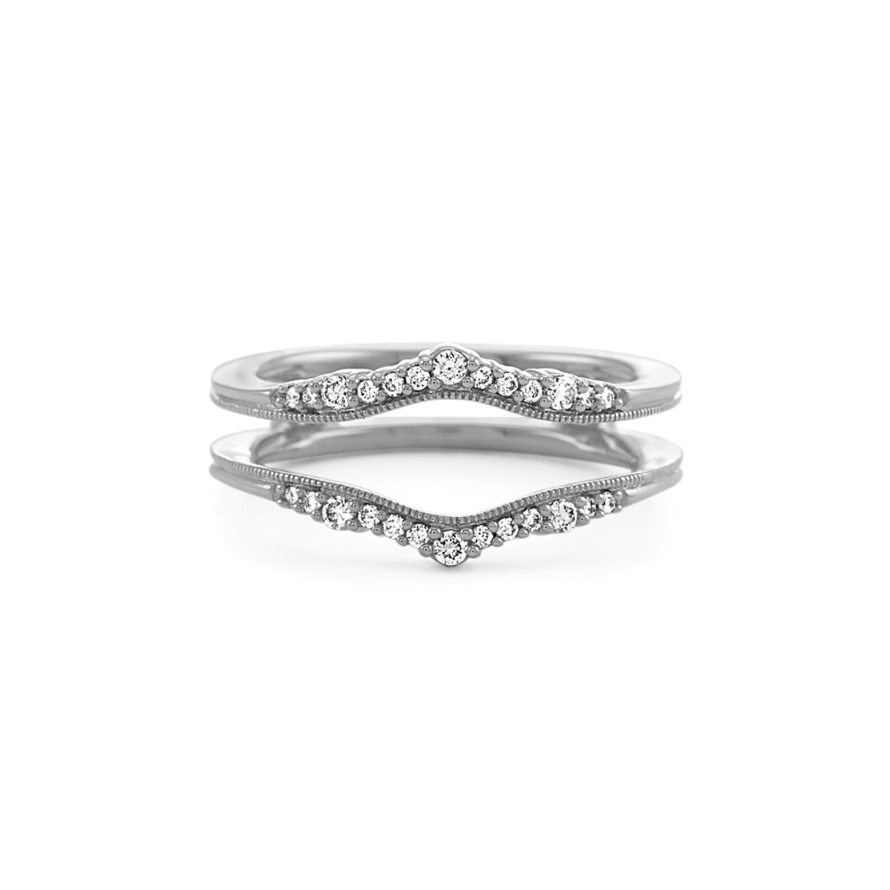 Vintage Diamond Engagement Ring Guard