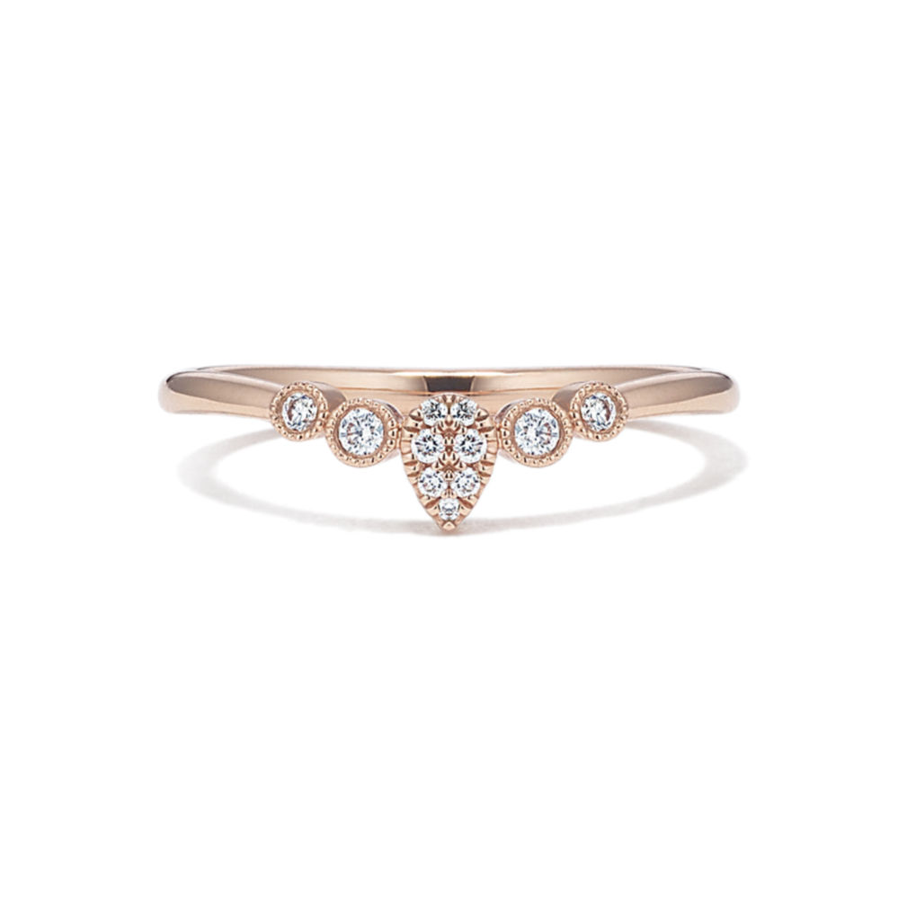 Alani Diamond Contour Band