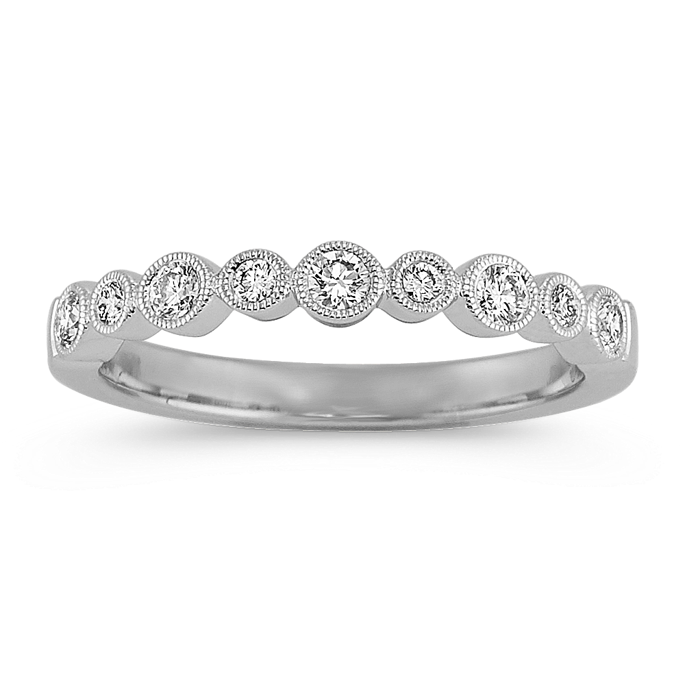 Vintage Diamond Engagement Ring in Platinum Shane Co.