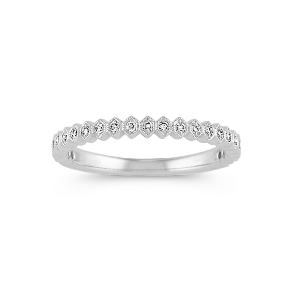 Vintage Diamond Wedding Band