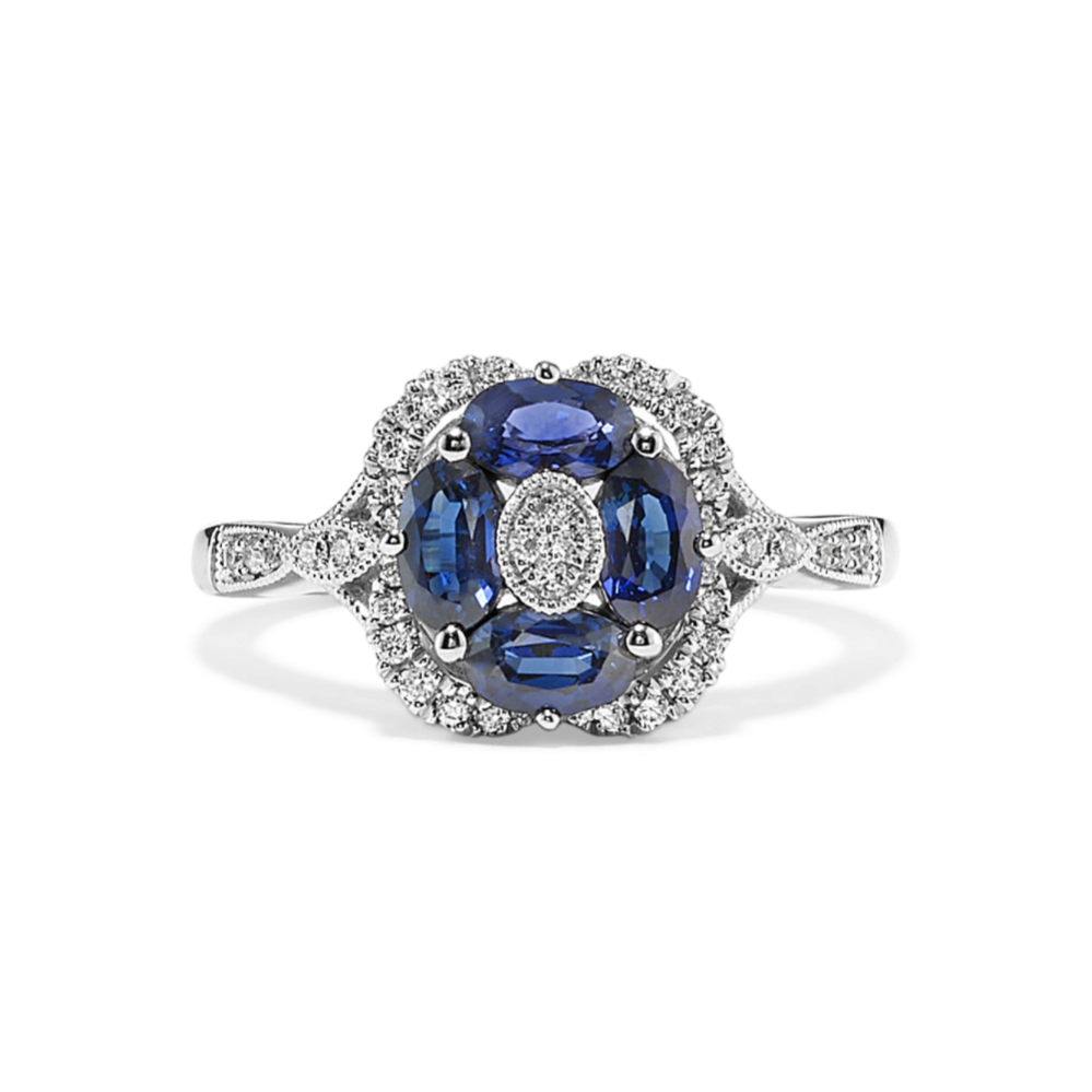 Fiore Sapphire & Diamond Ring