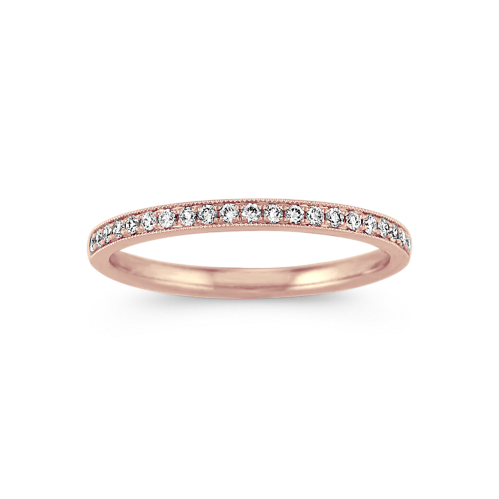 Milgrain Pave Band