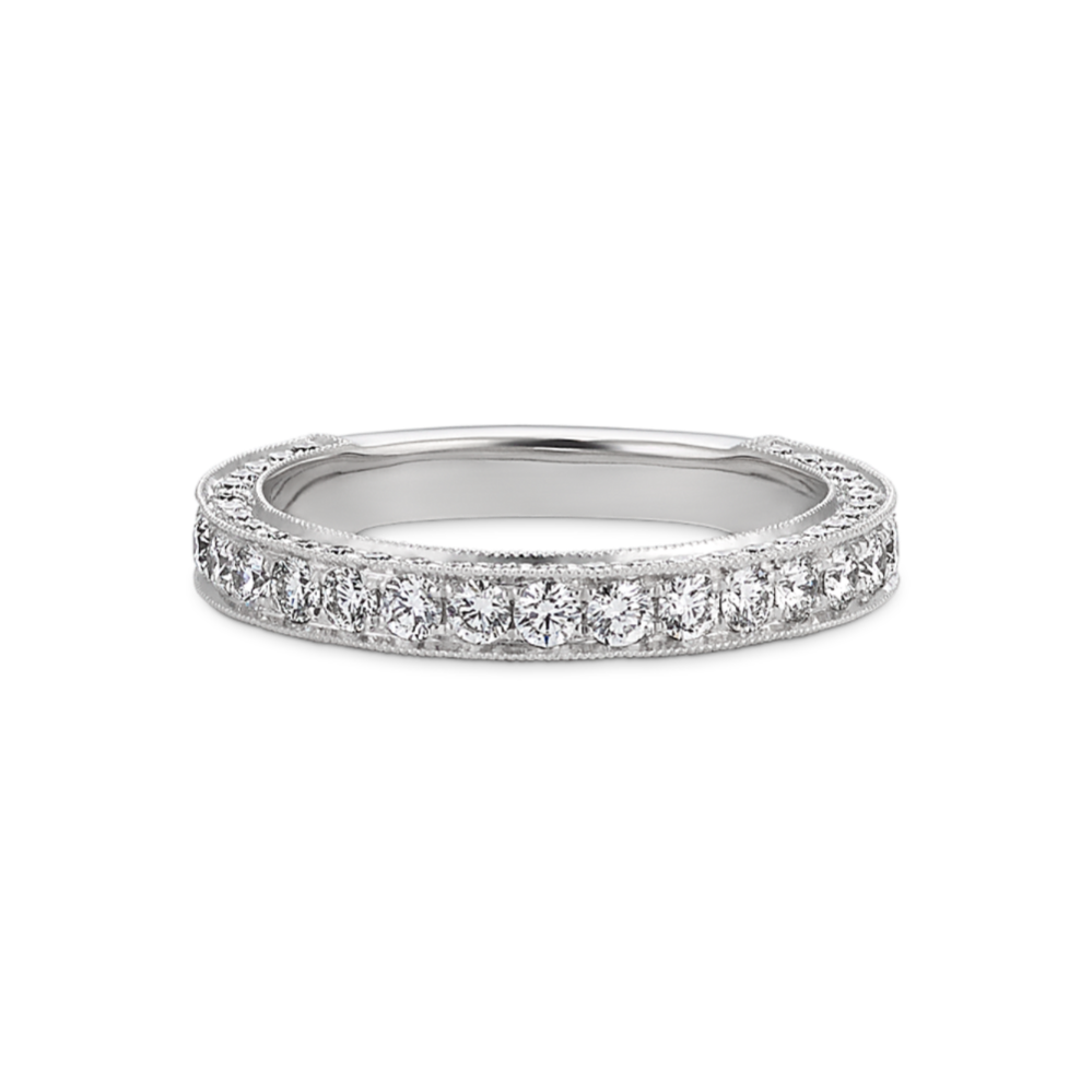 Novara 1.05 tcw Diamond Band in Platinum