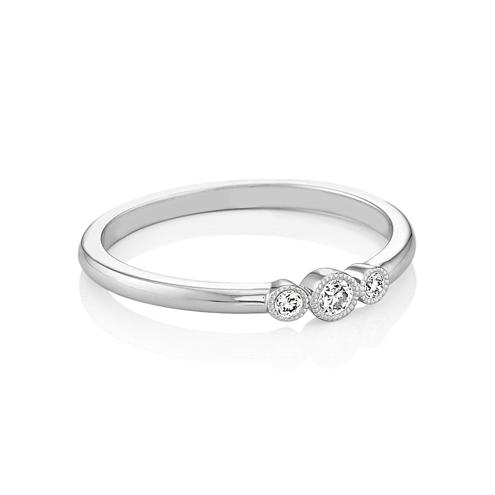 Vintage Stackable Diamond Ring | Shane Co.