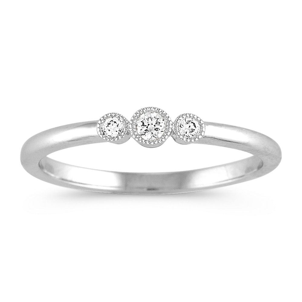 Vintage Stackable Diamond Ring | Shane Co.