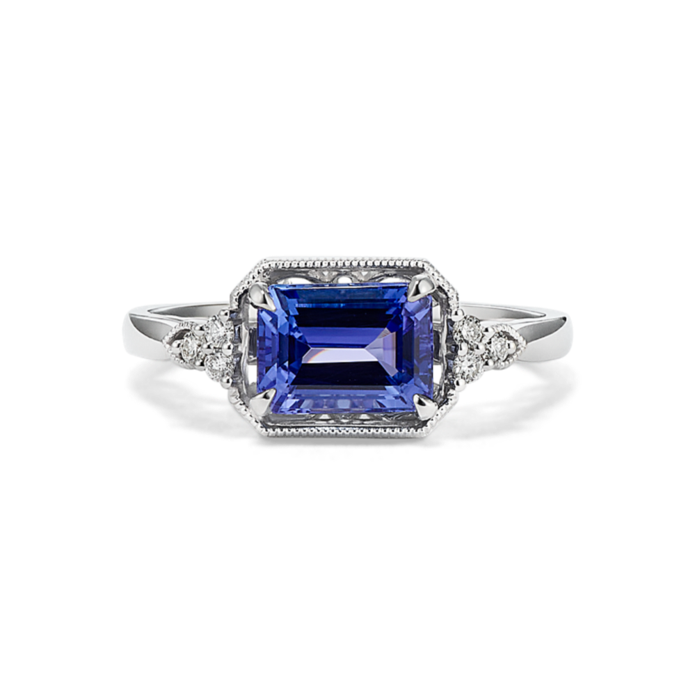 Harbor Tanzanite & Diamond Ring