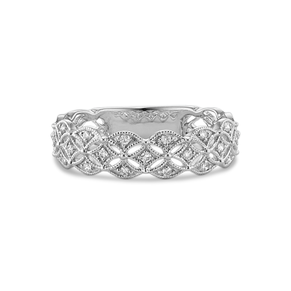 Woven Diamond Band