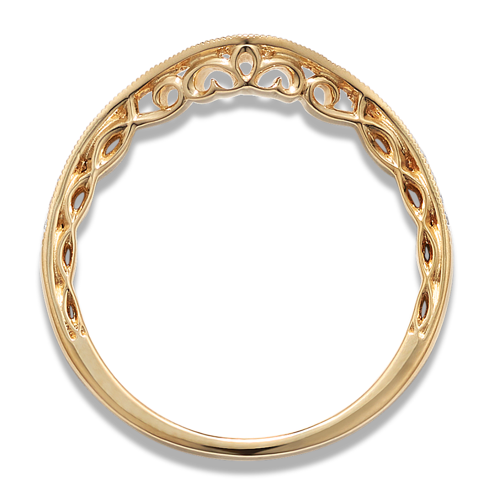 Arras Rings Arras Pave Contour Band | Shane Co.