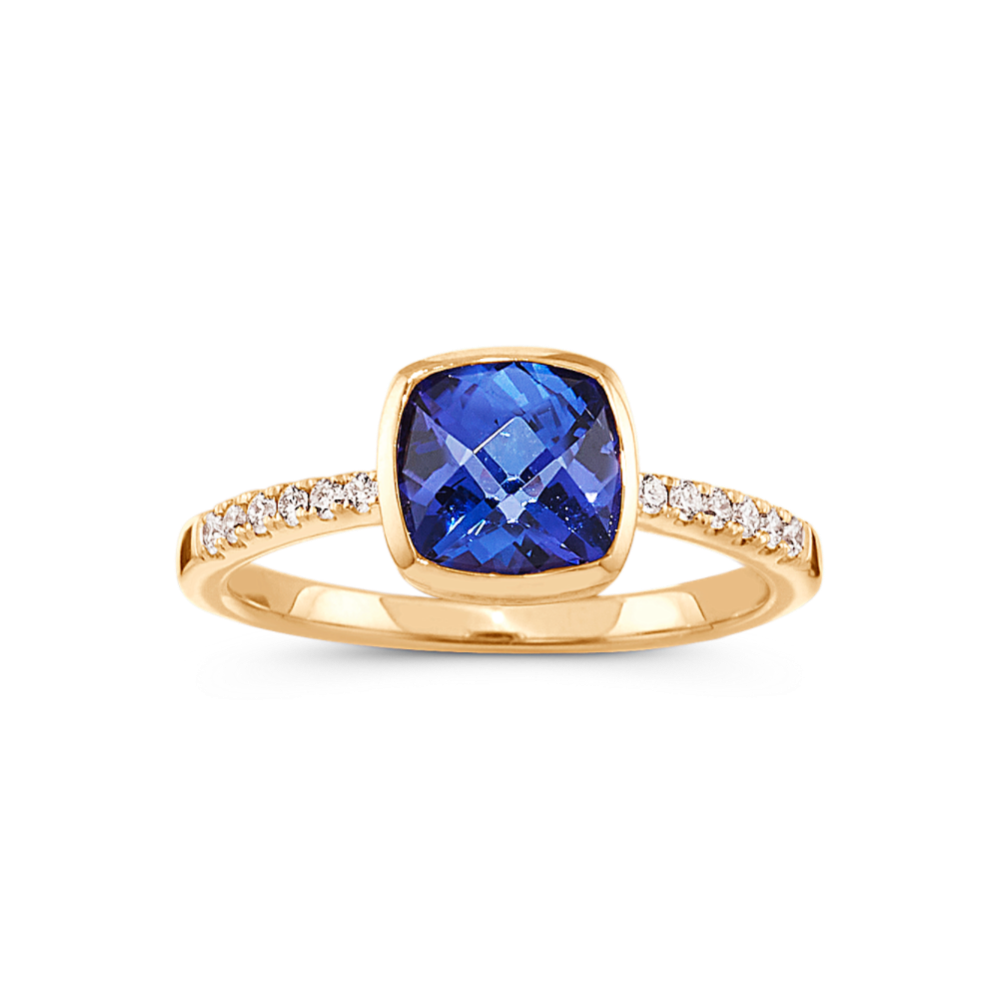 Elara Tanzanite & Diamond Ring
