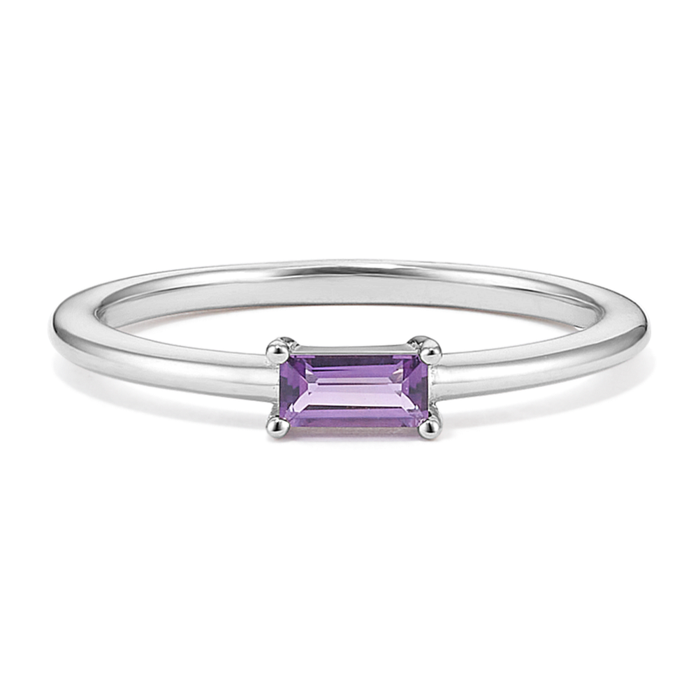 Ravello Stackable Amethyst Ring