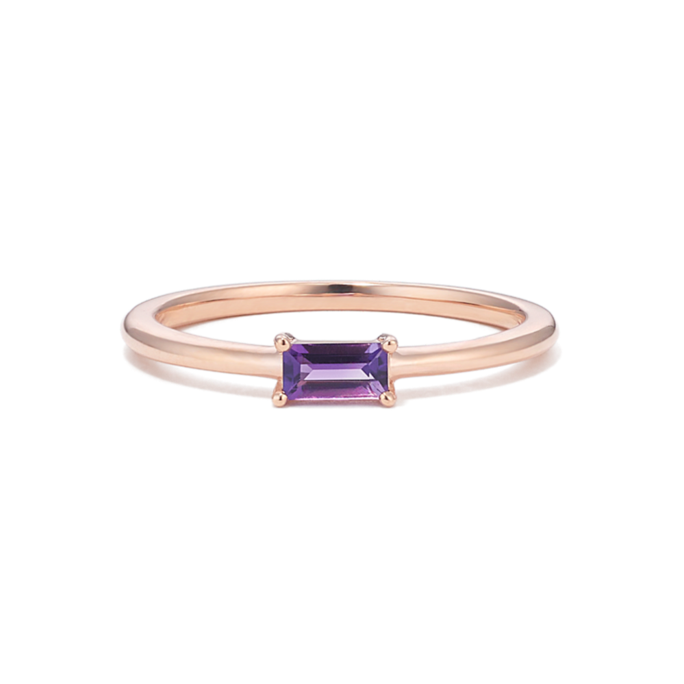 Ravello Stackable Amethyst Ring