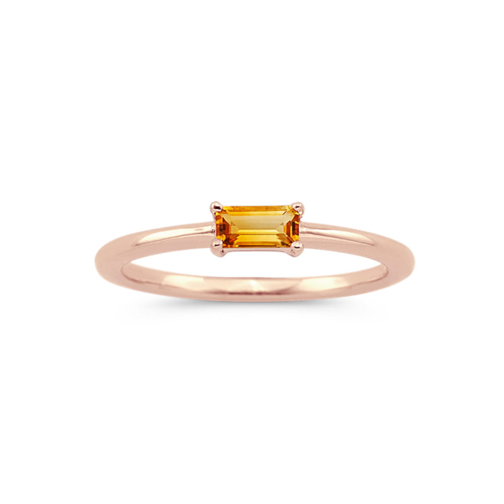 Ravello Stackable Citrine Ring