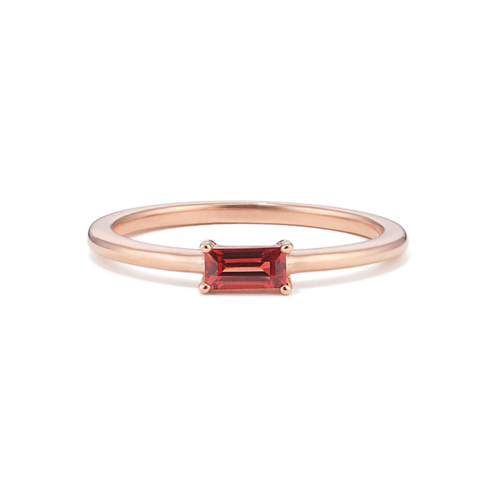 Ravello Stackable Garnet Ring