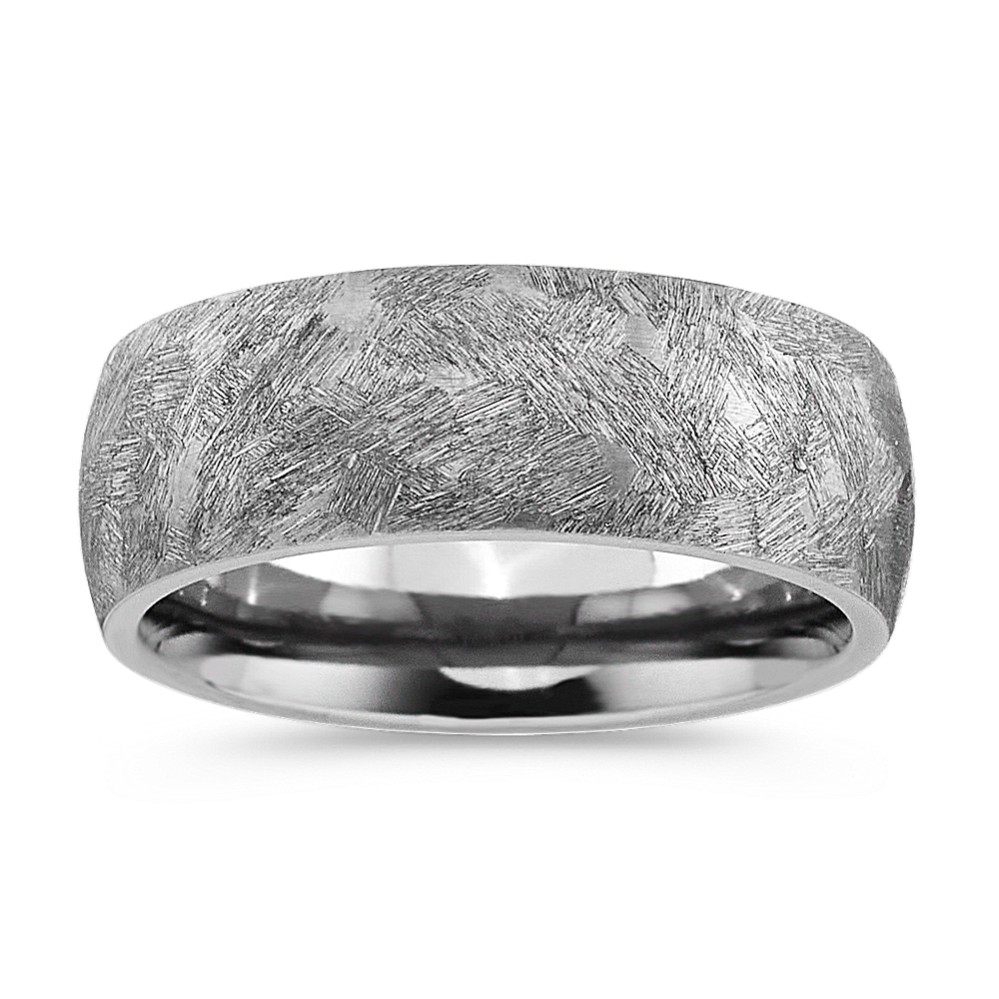 Contemporary Wedding Band in Tantalum (8mm)