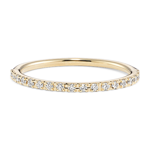 Flair Diamond Pave Band