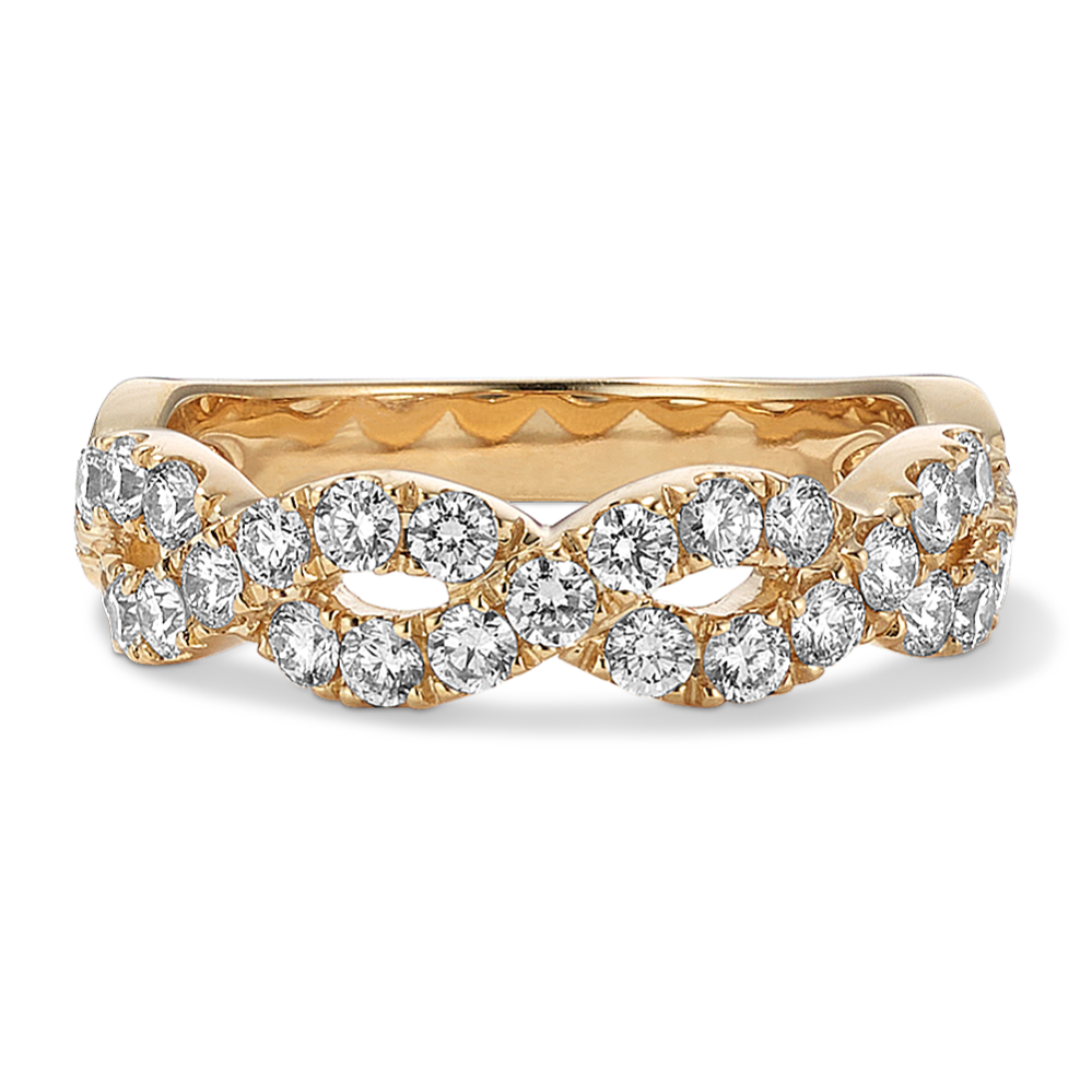 Alouette Diamond Infinity Band