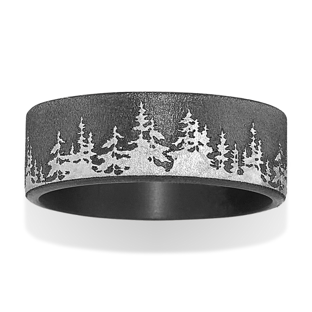 Treeline Tantalum Band (8mm)
