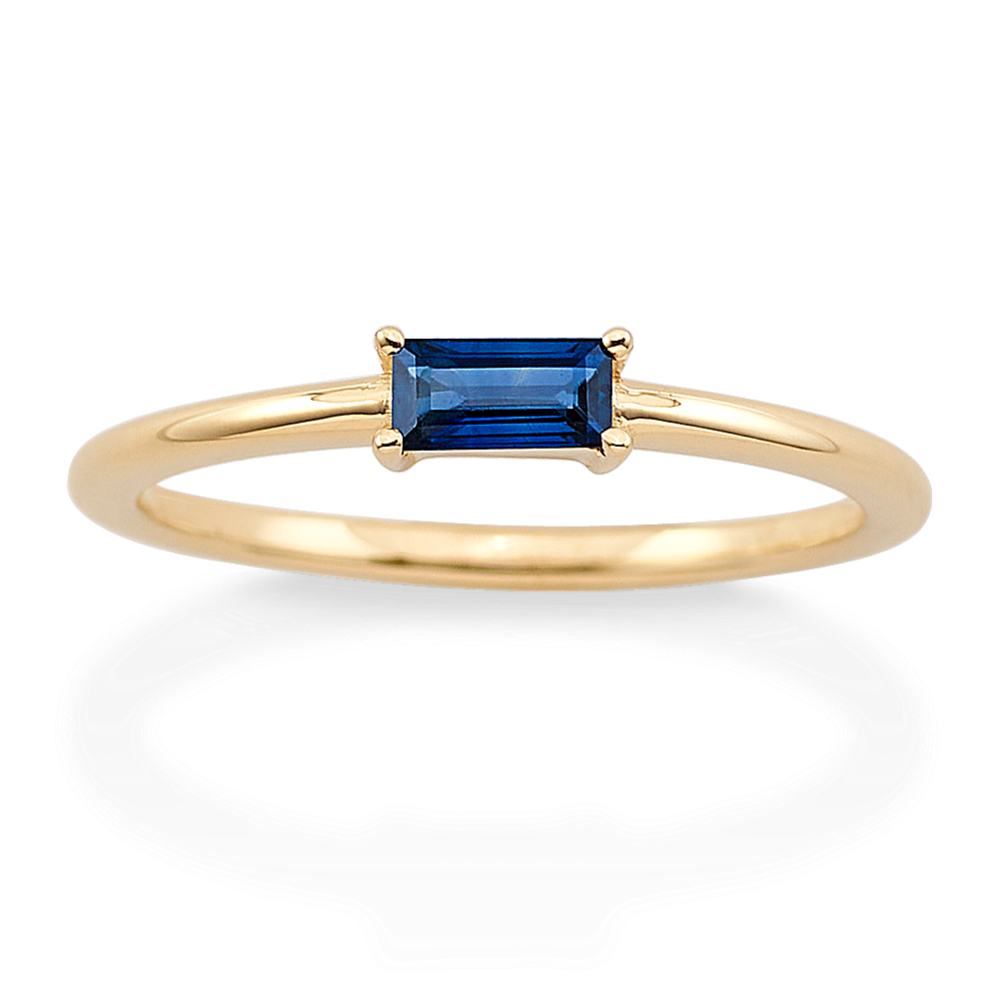 Ravello Stackable Midnight Blue Sapphire Ring
