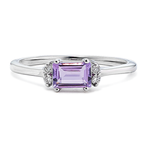 Raine Amethyst & Diamond Ring