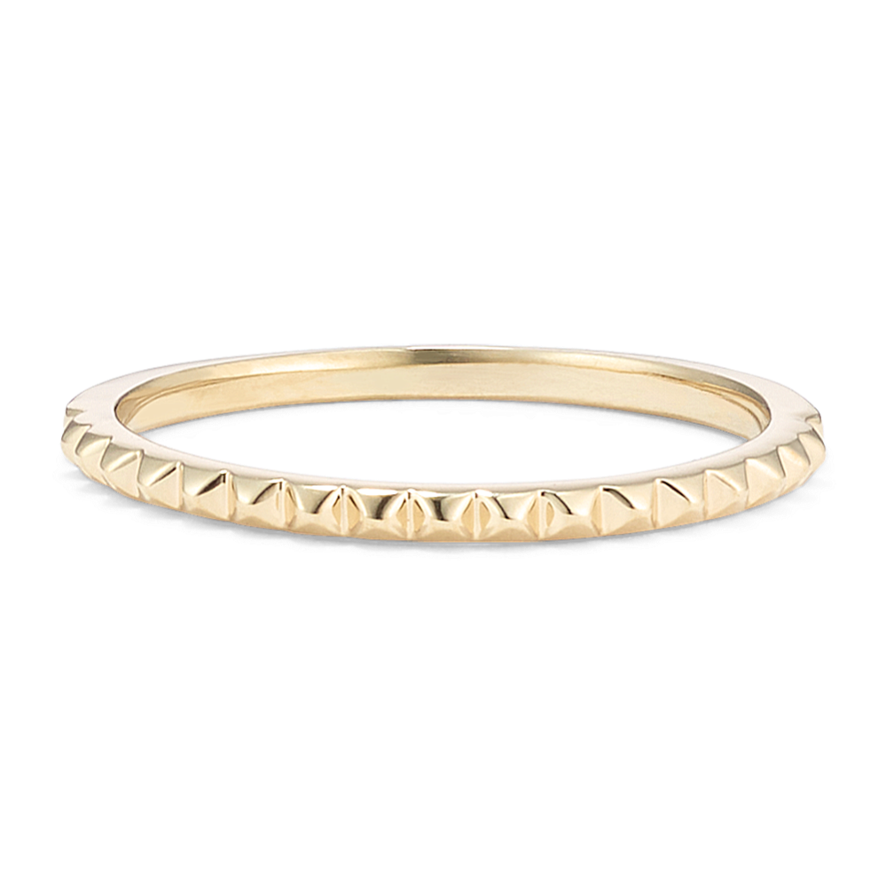 Martine Stackable 14K Yellow Gold Ring