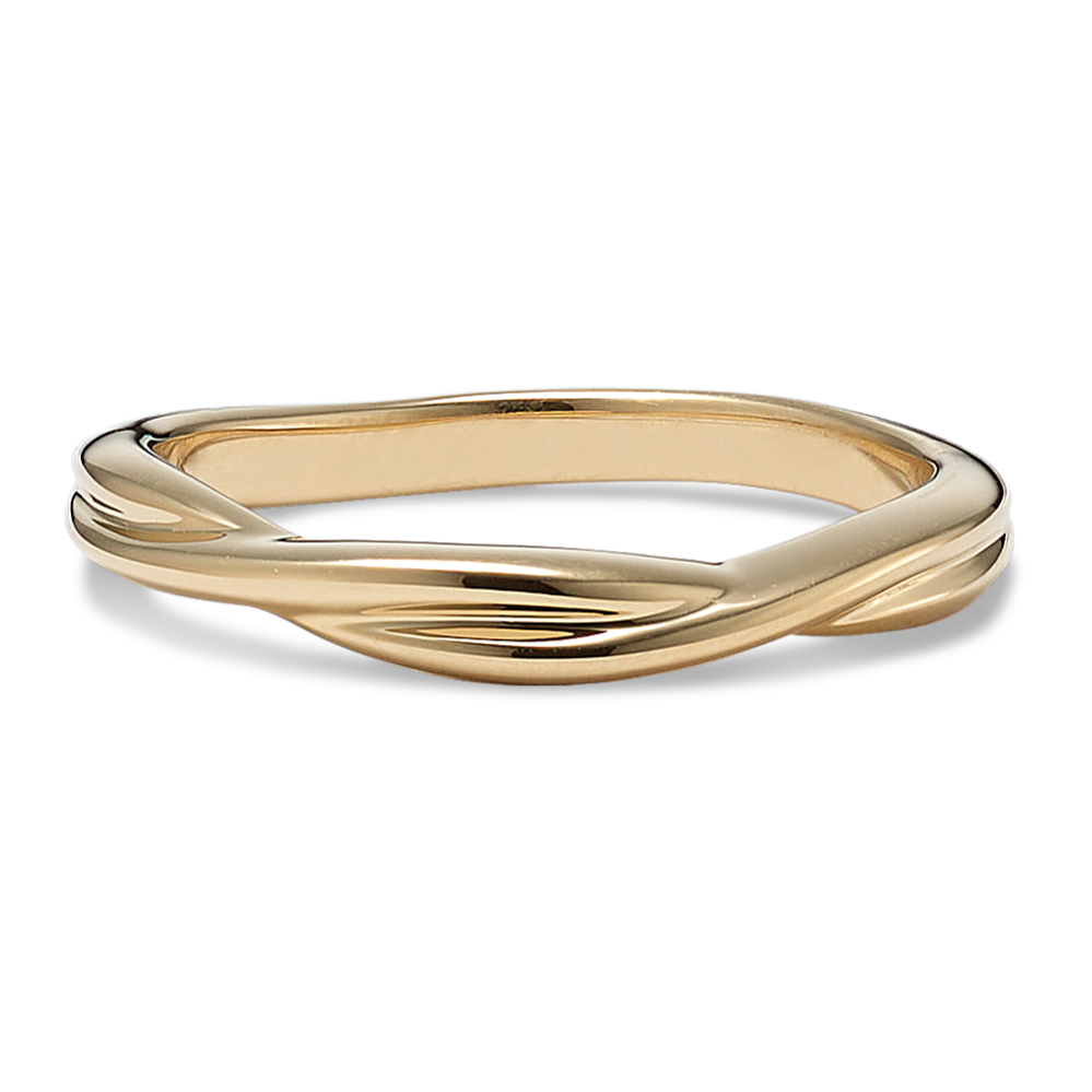 Anne 14K Yellow Gold Band