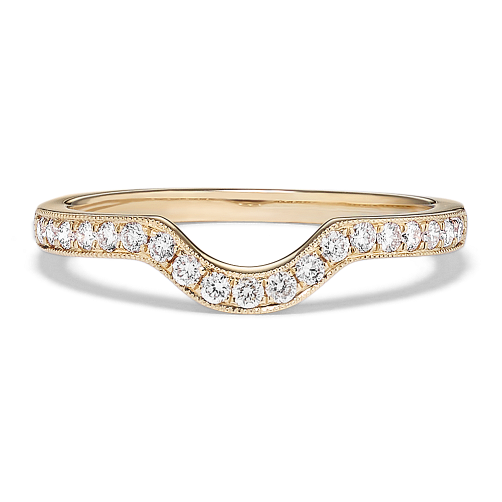Tuscany 0.20 tcw Pave Contour Band