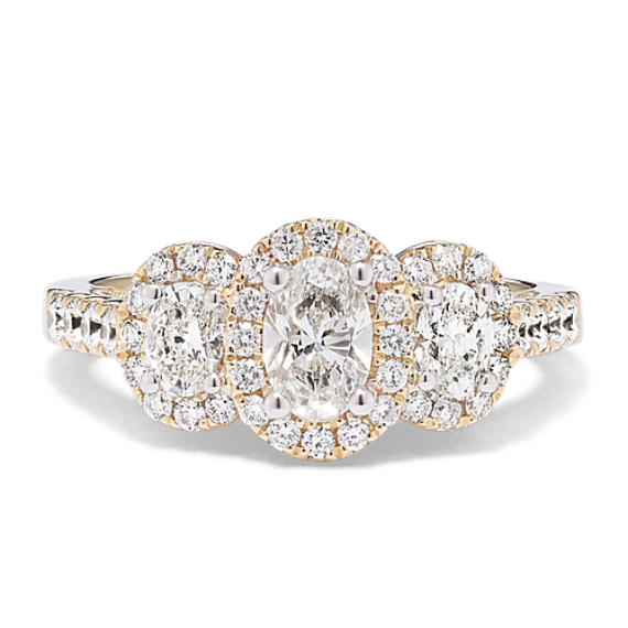 Collette 0.35 ct Diamond Engagement Ring (Oval)