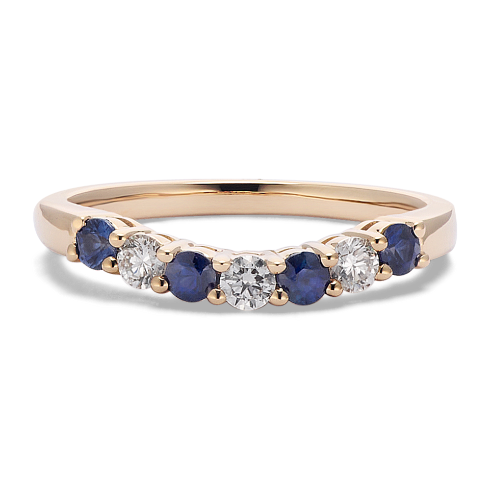 Soana Sapphire & Diamond Band