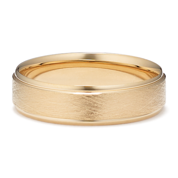 Fairbanks 14K Yellow Gold Band (6mm)