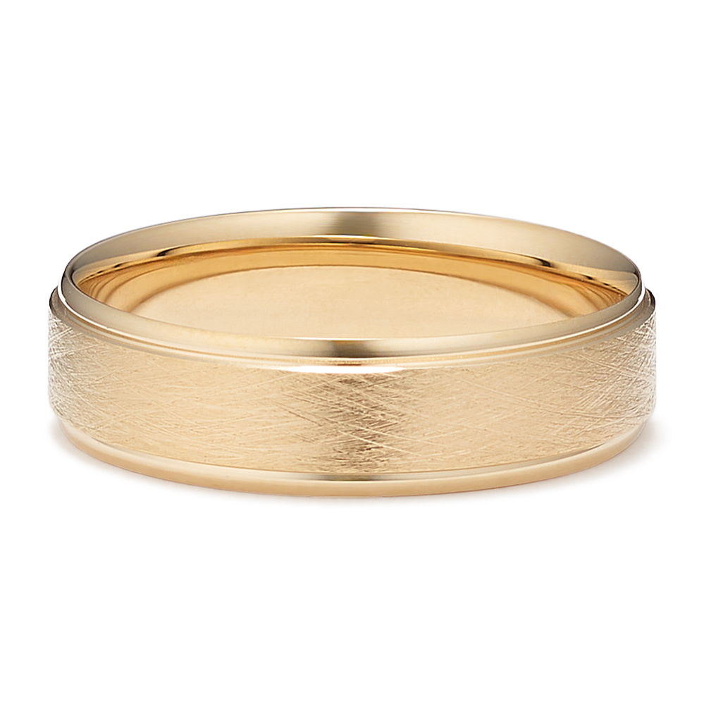 Fairbanks 14K Yellow Gold Band (6mm)