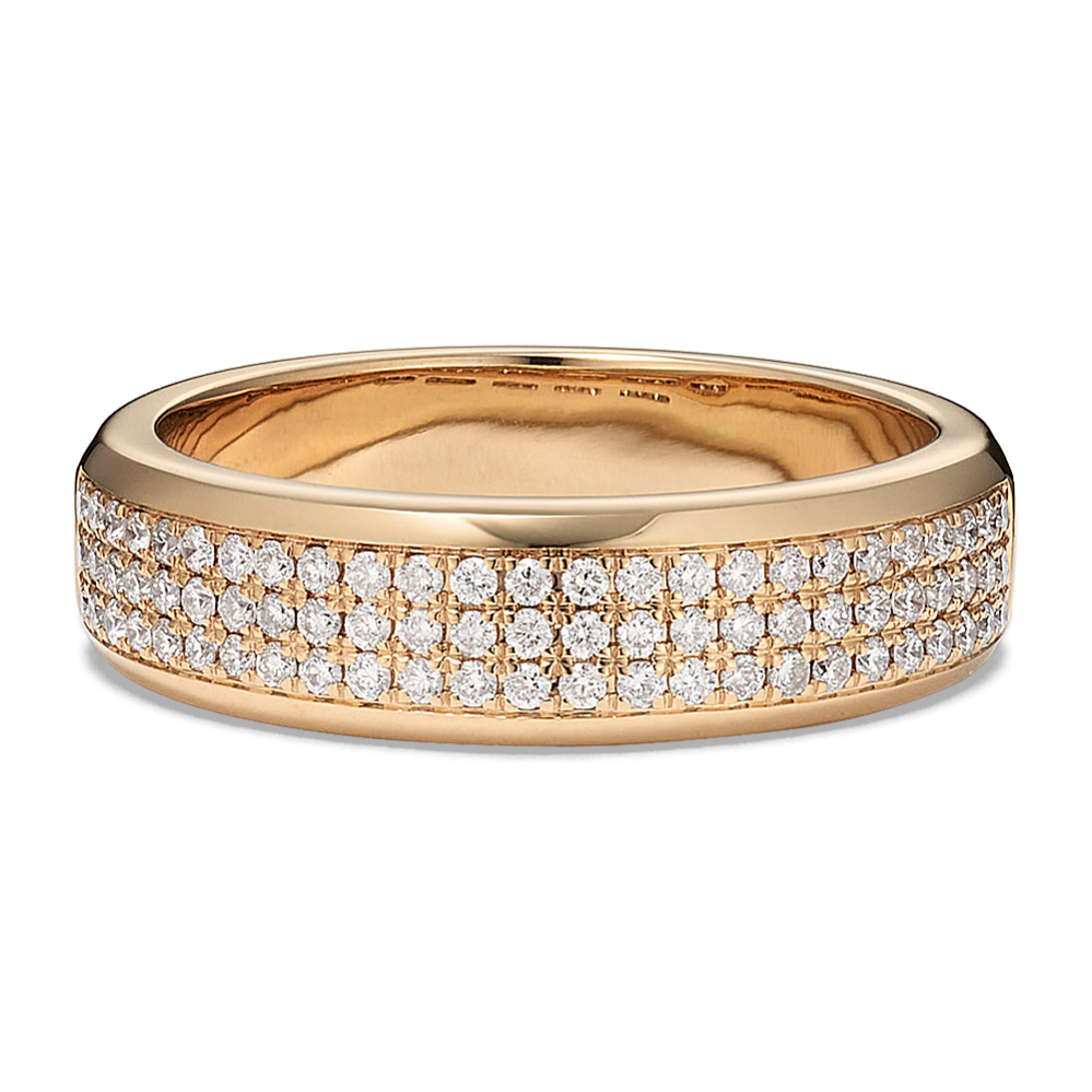 Montreux Diamond Pave Band (6.5mm)