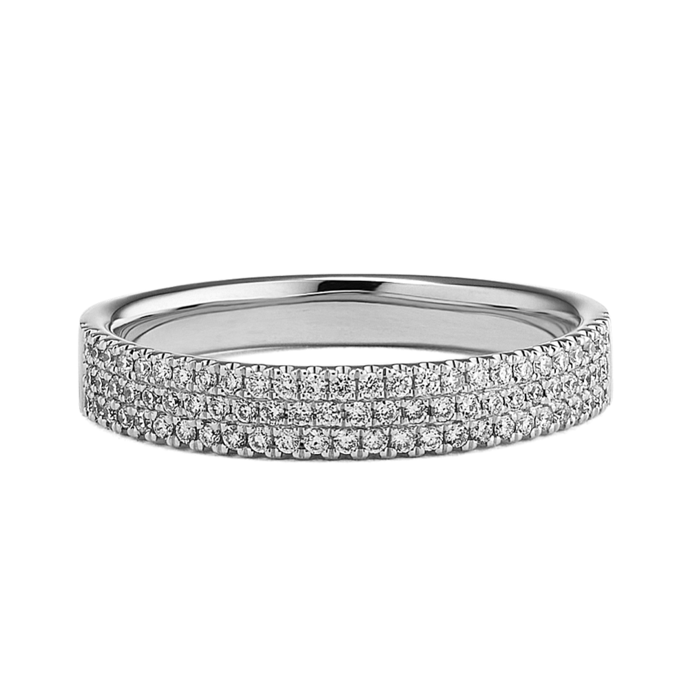 Lenora 0.30 tcw Diamond Pave Band