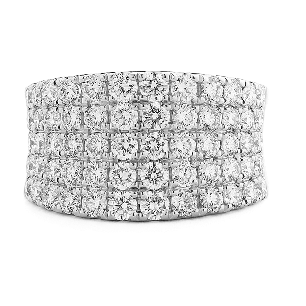 Aelina Wide Pave Ring
