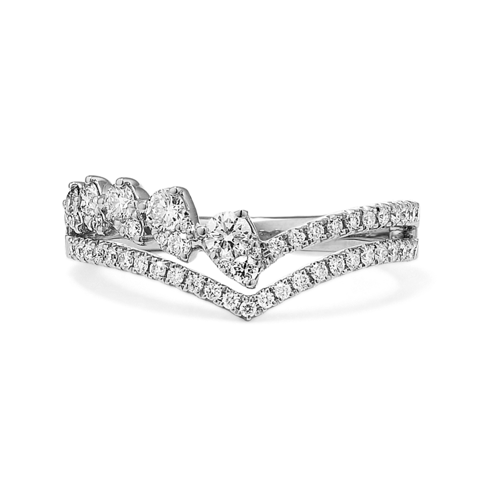 Edessa Diamond Chevron Band