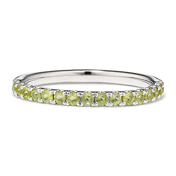 Peridot Pave Band