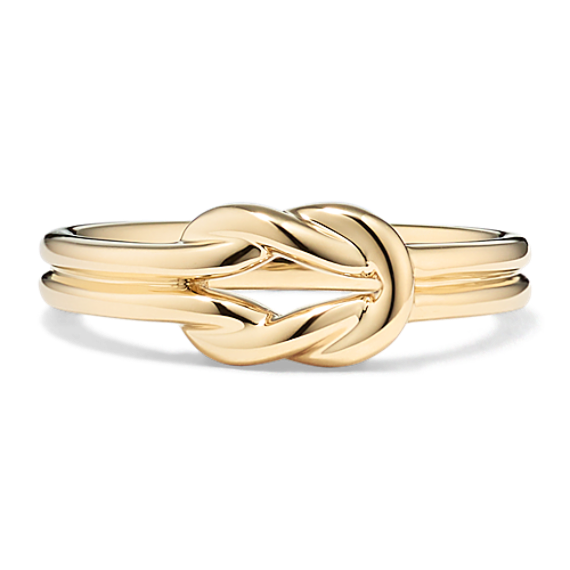 14K Yellow Gold Knot Ring