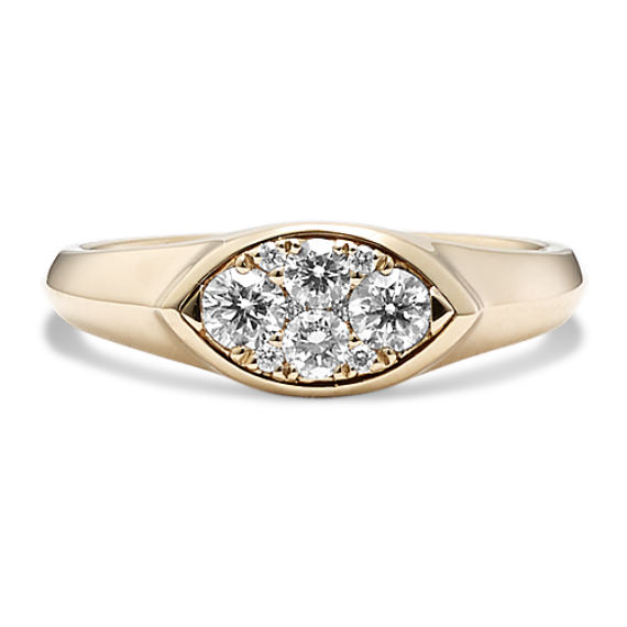 Elysia Marquise Cluster Diamond Ring