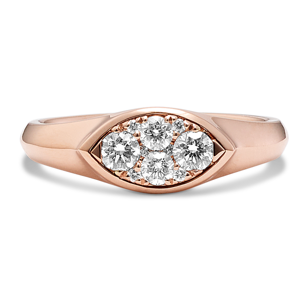 Elysia Marquise Cluster Diamond Ring